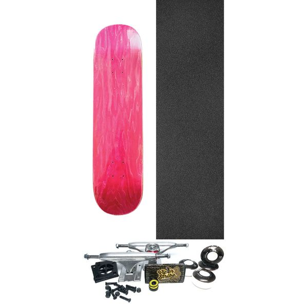 Cheap Blank Skateboards DSM Assorted Stains Skateboard Deck - 8.5" x 32" - Complete Skateboard Bundle